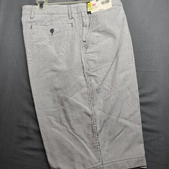 Murano Men’s Gray Pinstripe Cotton Shorts – Size 36 x 13 – NWT - Picture 2 of 15